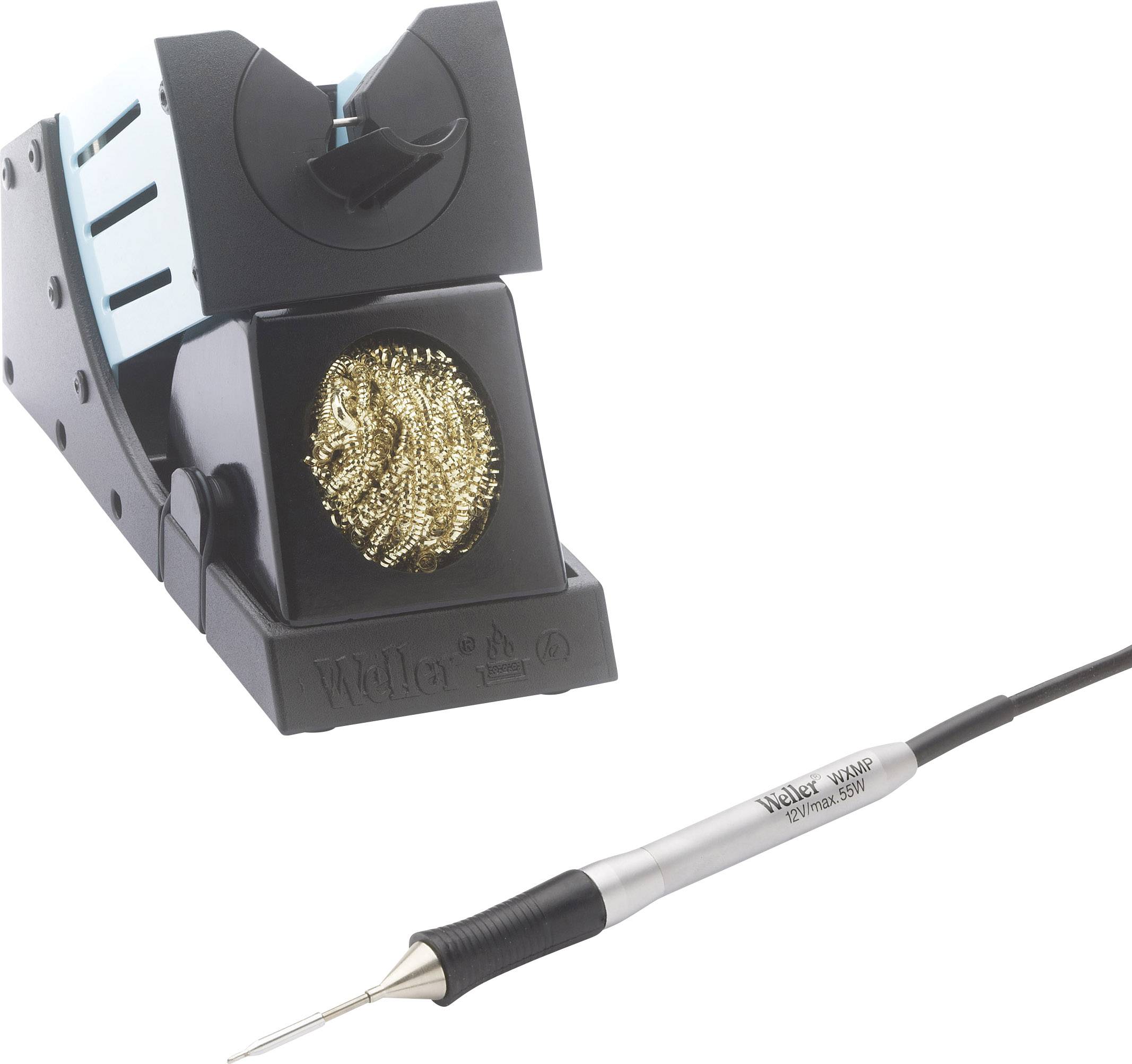 Weller WXMP Lötkolben-Set 12V 40W Meißelform +100 - +450°C inkl. Ablage, inkl. Lötspitze