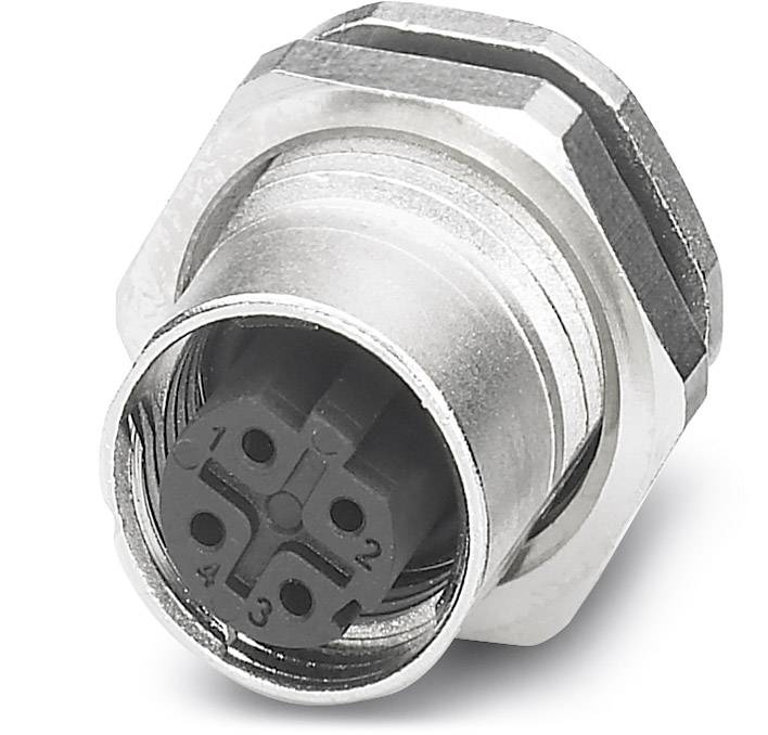Phoenix Contact 1551503 Sensor-/Aktor-Einbausteckverbinder M12 Buchse, Einbau Polzahl Sensoren: 4 20 St.