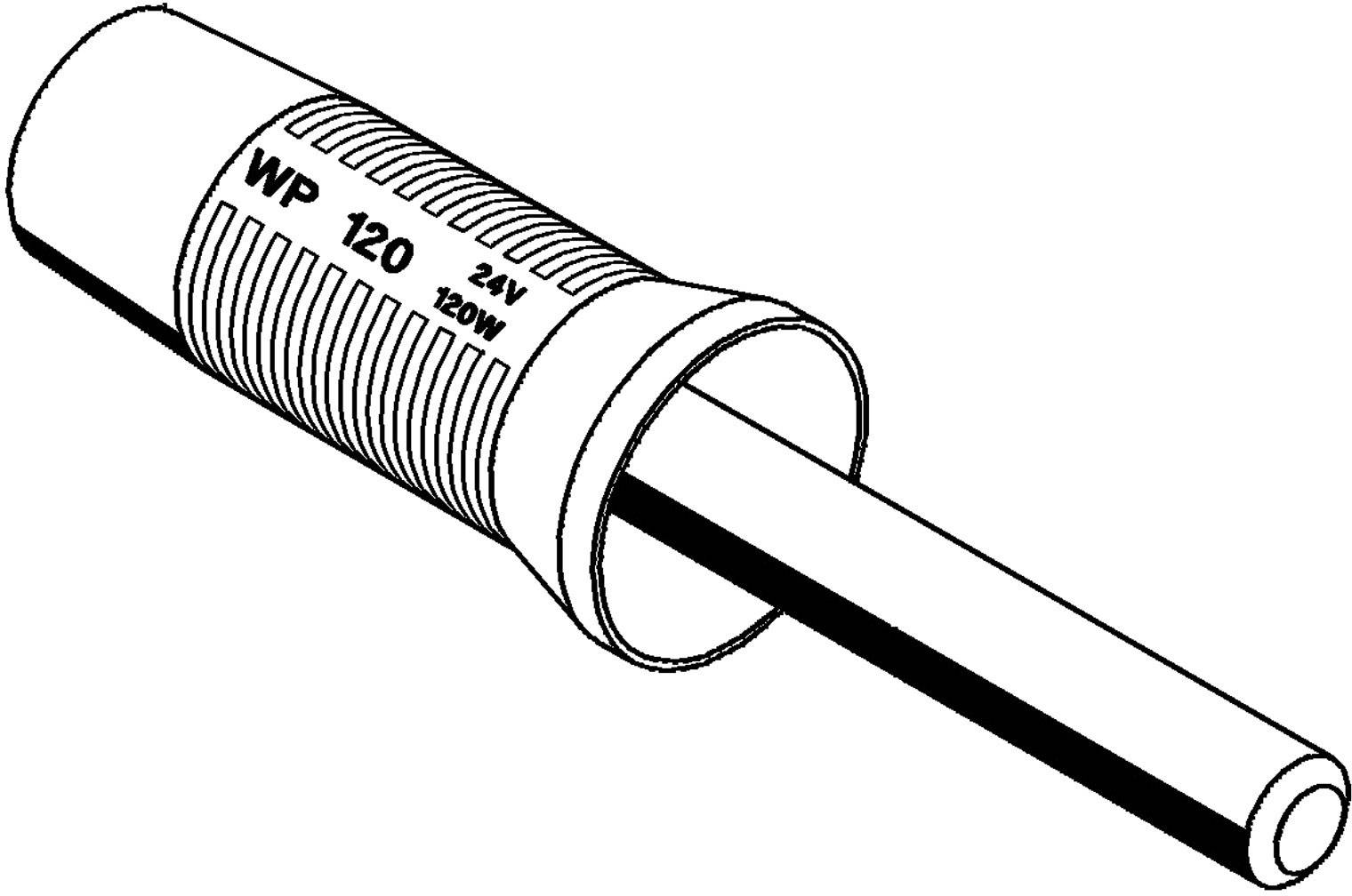 Weller WP 120 Spitzenhülse Keilform Spitzen-Größe 0.8 mm Inhalt 1 St.
