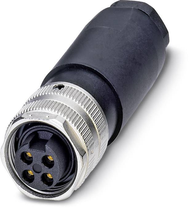 Phoenix Contact 1521355 Sensor-/Aktor-Steckverbinder, unkonfektioniert 7/8" Buchse, gerade Polzahl Sensoren: 4 1 St.