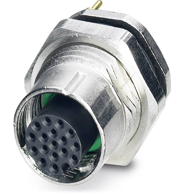 Phoenix Contact 1436806 Sensor-/Aktor-Einbausteckverbinder M12 Buchse, Einbau Polzahl Sensoren: 17 20St.