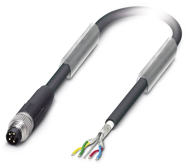 Phoenix Contact 1543252 Sensor-/Aktor-Datensteckverbinder, konfektioniert M8 Stecker, gerade 5.00 m Polzahl Sensoren: 4 1 St.