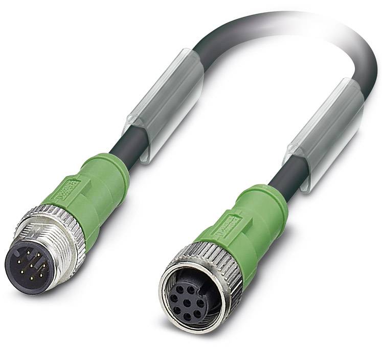 Phoenix Contact 1522707 Sensor-/Aktor-Steckverbinder, konfektioniert M12 Stecker, gerade, Buchse, g