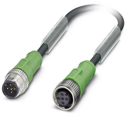 Phoenix Contact 1533615 Sensor-/Aktor-Steckverbinder, konfektioniert M12 Stecker, gerade, Buchse, g