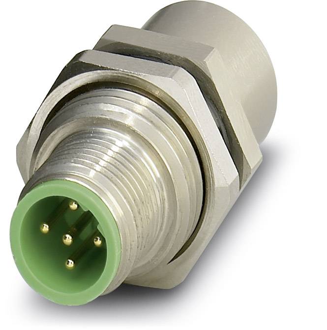 Phoenix Contact 1551684 Sensor-/Aktor-Einbausteckverbinder M12 Adapter, Flanschmontage Polzahl Sensoren: 5 1St.