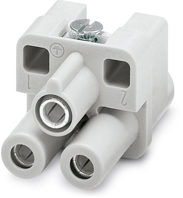 Phoenix Contact 1586264 Buchseneinsatz HC-HS 2 + PE Axialschraubanschluss 10 St.