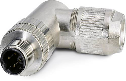 Phoenix Contact 1553624 Sensor-/Aktor-Datensteckverbinder M12 Stecker, gewinkelt Polzahl Sensoren