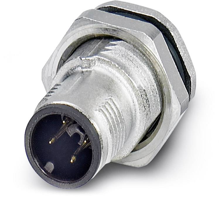 Phoenix Contact 1419768 Sensor-/Aktor-Einbausteckverbinder M12 Stecker, Einbau Polzahl Sensoren: 4 20St.