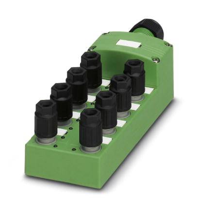 Phoenix Contact SACB- 8/3-L-C QO-0,34 1548341 Sensor/Aktorbox passiv QUICKON-Verteiler 1 St.