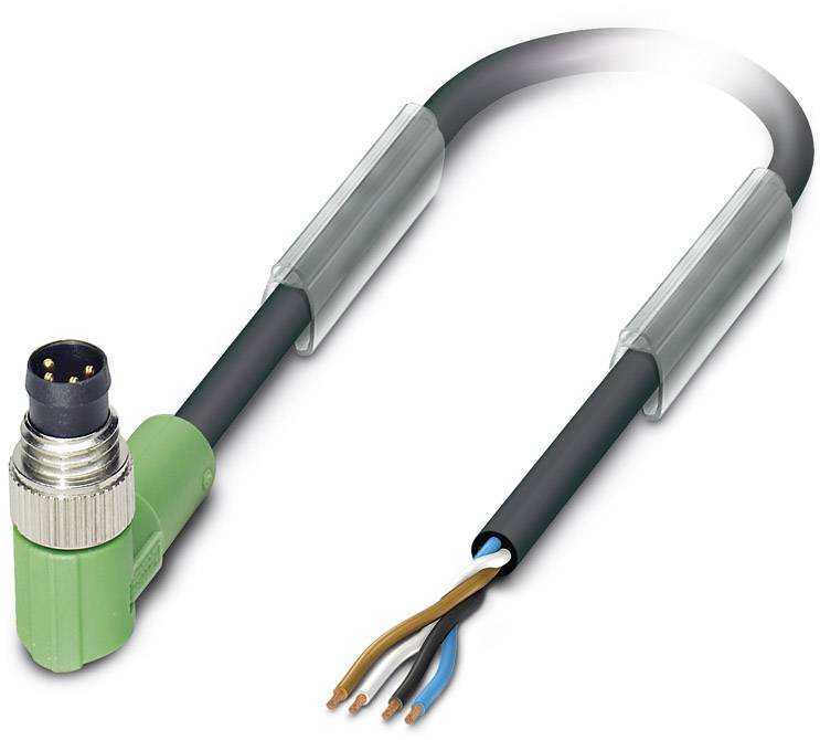 Phoenix Contact 1681813 Sensor-/Aktor-Steckverbinder, konfektioniert M8 Stecker, gewinkelt 1.50m Polzahl Sensoren: 4 1St.