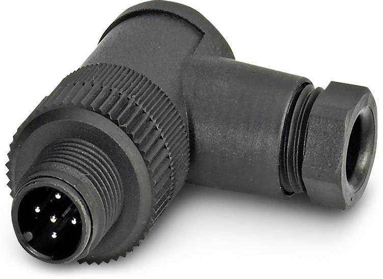 Phoenix Contact 1662269 Sensor-/Aktor-Steckverbinder, unkonfektioniert M12 Stecker, gewinkelt Polzahl Sensoren: 5 1 St.