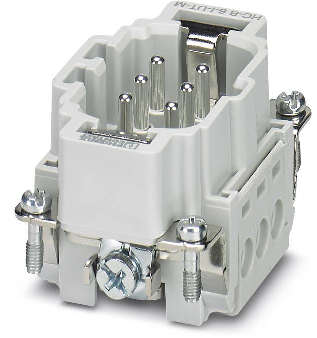 Phoenix Contact 1648115 Stifteinsatz HC-B 6 + PE Schrauben 1St.