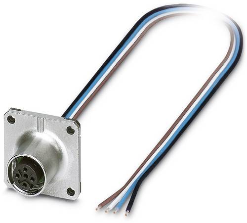 Phoenix Contact 1419797 Sensor-/Aktor-Einbausteckverbinder M12 Buchse, Einbau 0.50 m Polzahl Sensor
