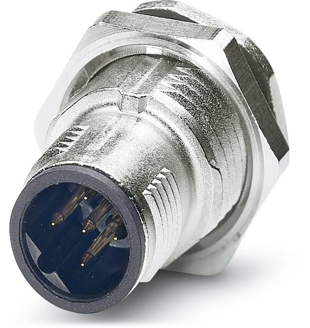 Phoenix Contact 1543647 Sensor-/Aktor-Einbausteckverbinder M12 Stecker, Einbau Polzahl Sensoren: 5 20 St.