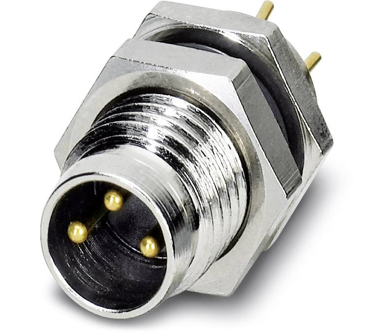 Phoenix Contact 1694334 Sensor-/Aktor-Einbausteckverbinder M8 Stecker, Einbau Polzahl Sensoren: 3 20St.