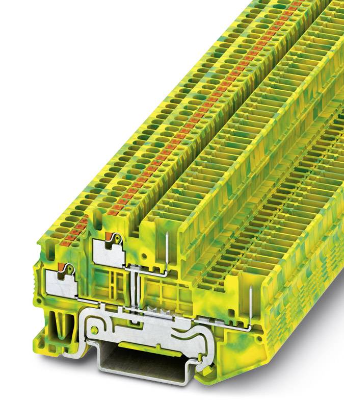 Ein modulares Klemmenblocksystem in leuchtenden Farben zeigt, wie elektrische Verbindungen effizient organisiert werden können.