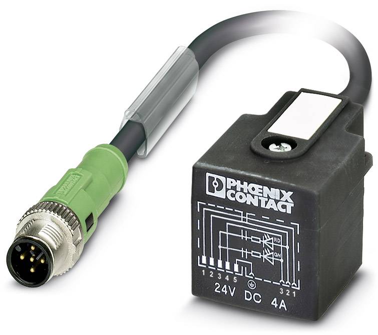Phoenix Contact SAC-5P-M12MS/0,6-PUR/AD-2L 1439573 Inhalt: 1St.