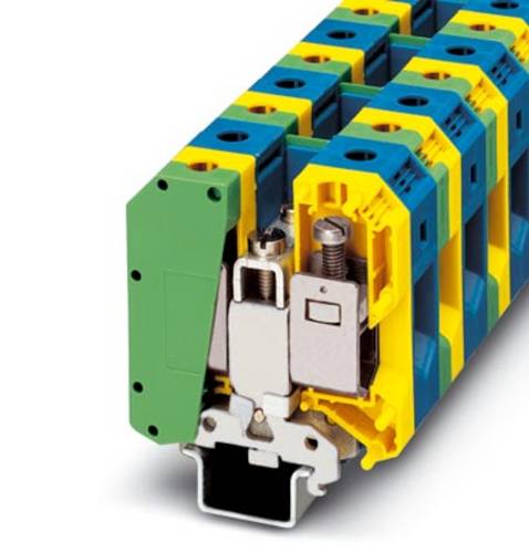 Phoenix Contact UKH 50-PE/N 3009163 Installationsschutzleiterklemme Polzahl: 2 25mm² 50mm² Grün,
