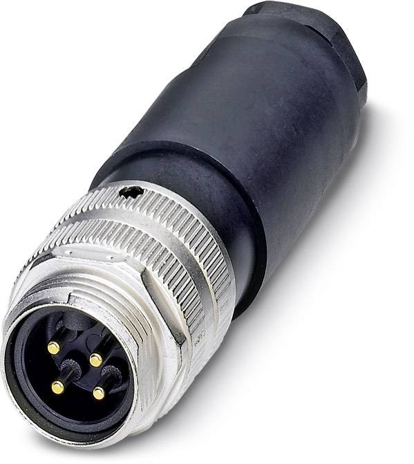 Phoenix Contact 1521339 Sensor-/Aktor-Steckverbinder, unkonfektioniert 7/8" Stecker, gerade Polzahl Sensoren: 4 1 St.