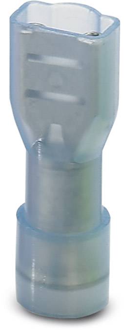 Phoenix Contact 3240539 Flachsteckhülse Steckbreite: 4.8mm Steckdicke: 0.5mm 180° Vollisoliert Blau 50St.