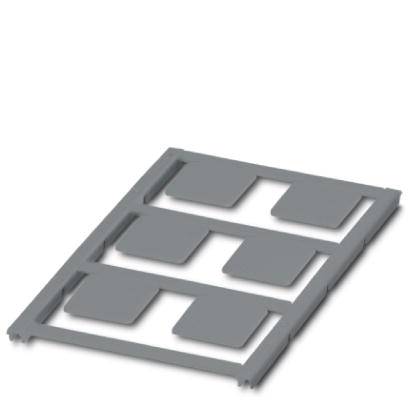 Phoenix Contact 0825465 UC-EMLP (22X22) SR Gerätemarkierung Montage-Art: aufkleben Beschriftungsfläche: 22 x 22mm Silber Anzahl