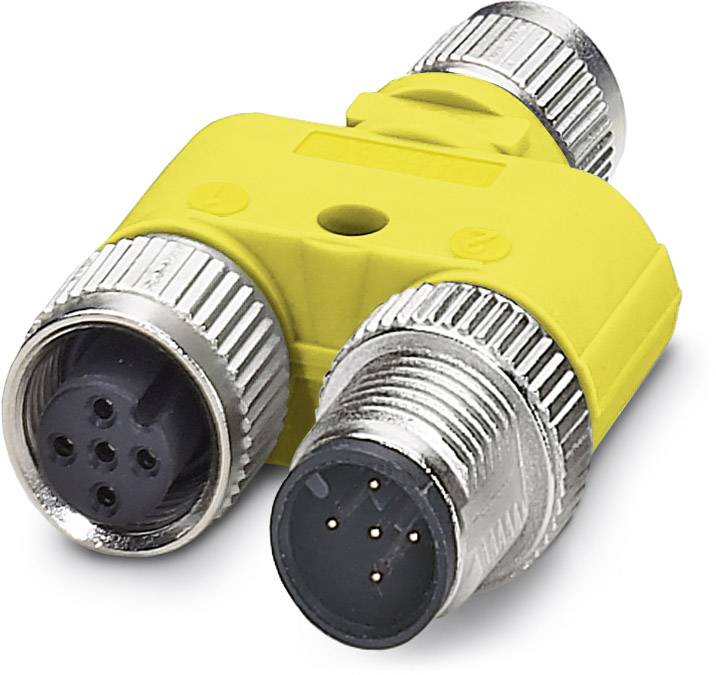 Phoenix Contact 2819189 Sensor-/Aktor-Verteiler und Adapter M12, M8 Adapter, Y-Form Polzahl Sensoren: 3 5St.