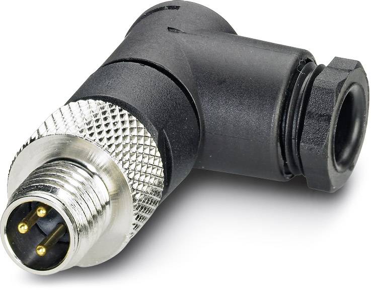 Phoenix Contact 1699902 Sensor-/Aktor-Steckverbinder, unkonfektioniert M8 Stecker, gewinkelt Polzah