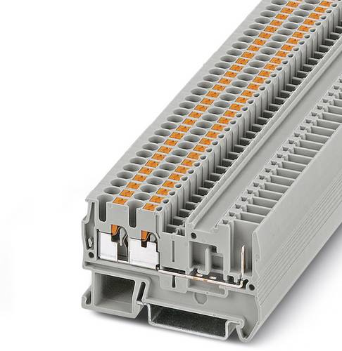 PHOENIX CONTACT Durchgangsreihenklemme PT 2,5-TWIN/1P, Grau, Klemme, Leiterplattenmontage, Terminalblock, Steckverbinder
