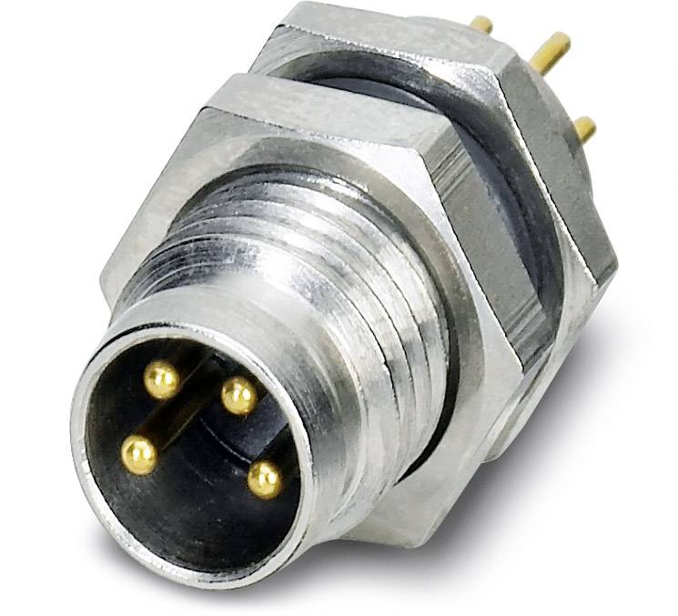 Phoenix Contact 1694347 Sensor-/Aktor-Einbausteckverbinder M8 Stecker, Einbau Polzahl Sensoren: 4 20St.