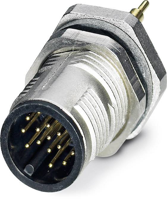 Phoenix Contact 1437119 Sensor-/Aktor-Einbausteckverbinder M12 Stecker, Einbau Polzahl Sensoren: 17