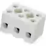 Adels-Contact 41 22 03 Porzellanklemme flexibel: -2.5mm² starr: -2.5mm² Polzahl: 3 Weiß Adels-Contact 41 22 03 Porzellanklemme flexibel: -2.5mm² starr: -2.5mm² Polzahl: 3 Weiß