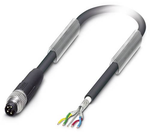 Phoenix Contact 1543265 Sensor-/Aktor-Datensteckverbinder, konfektioniert M8 Stecker, gerade 10.00
