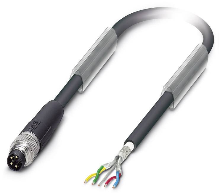 Phoenix Contact 1543265 Sensor-/Aktor-Datensteckverbinder, konfektioniert M8 Stecker, gerade 10.00 m Polzahl Sensoren: 4 1 St.