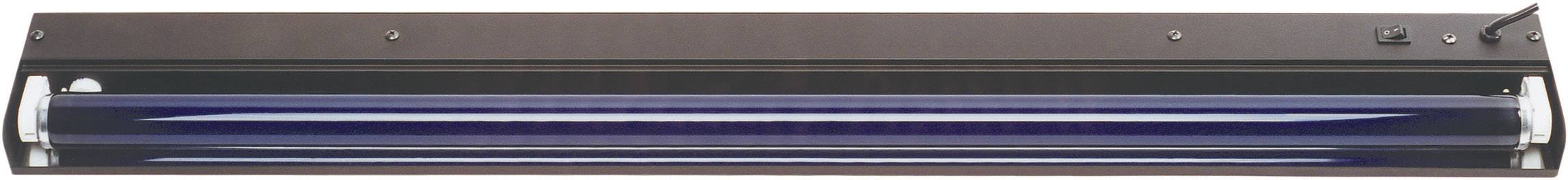 45cm metall UV-Röhren Set 15 W Schwarz