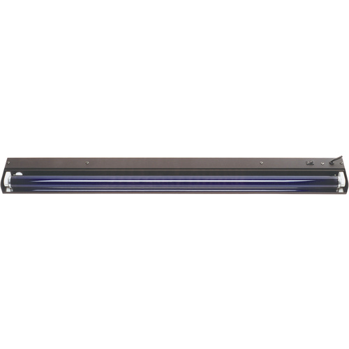 60cm metall UV-Röhren Set 18W Schwarz