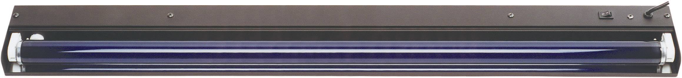 60cm metall UV-Röhren Set 18W Schwarz