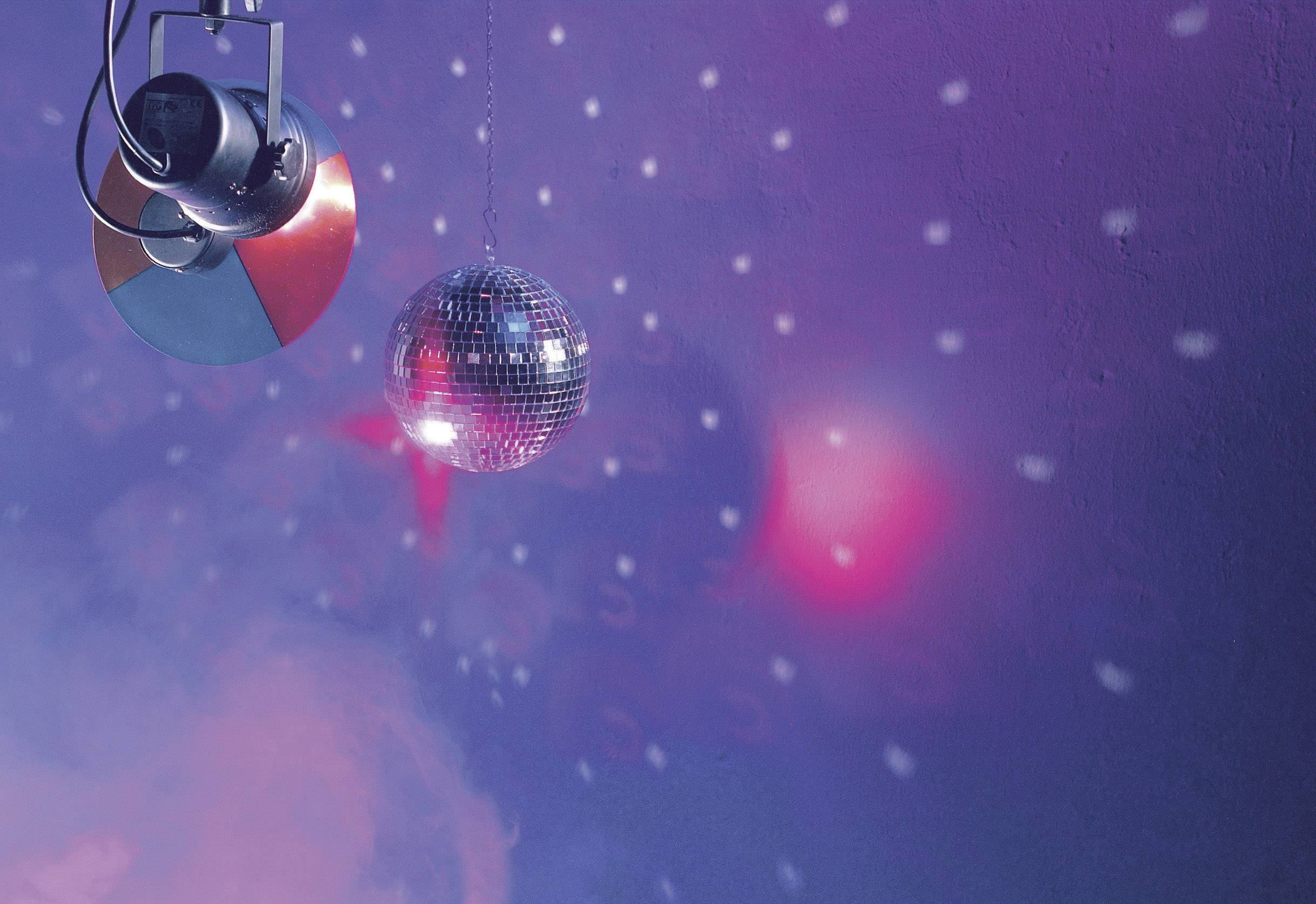 Eurolite 50101860 Halogen Discokugel-Set mit Motor, mit Farbwechselscheibe 30cm