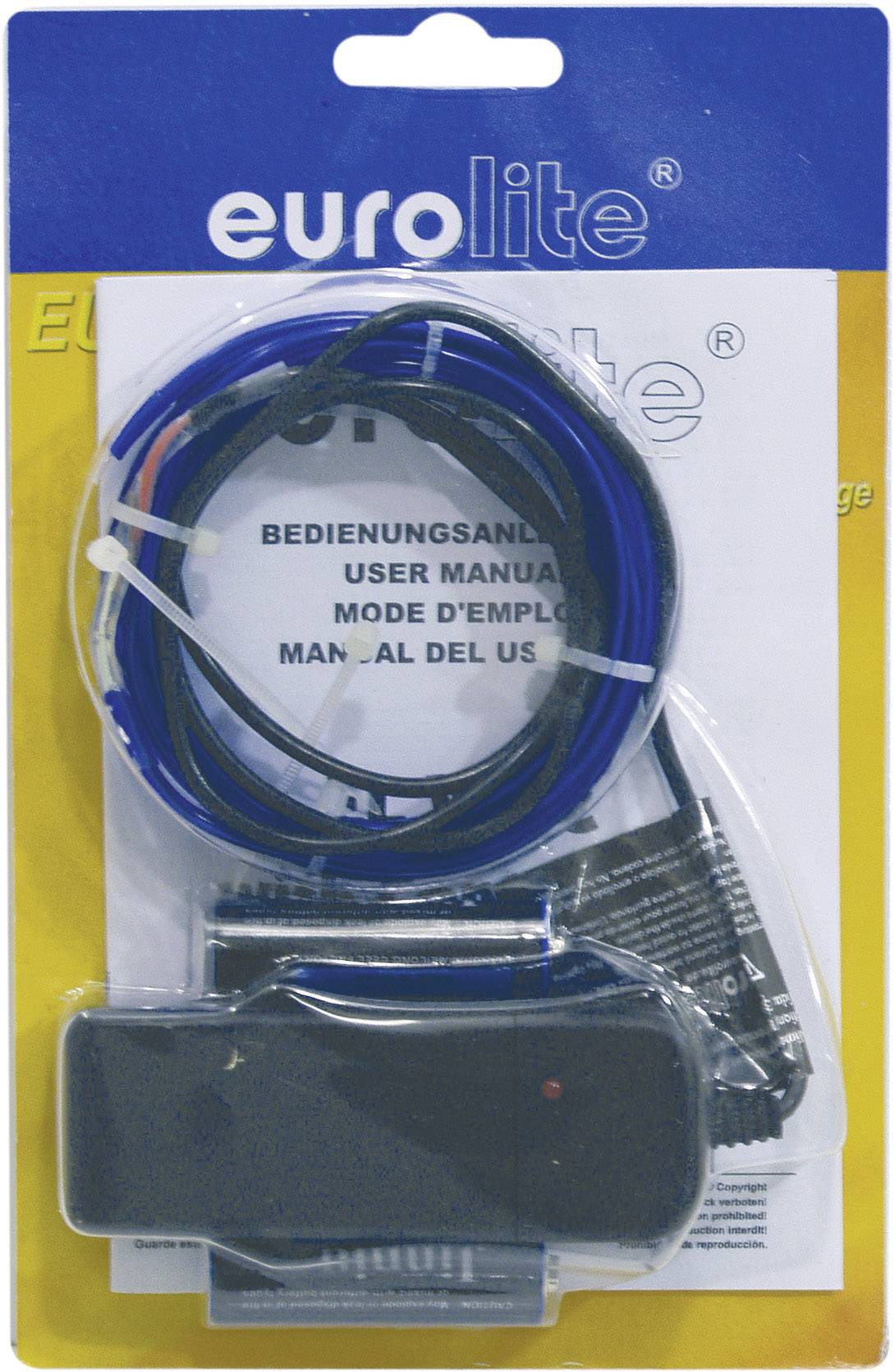 Eurolite Elektro-Luminiszenz Leuchtschnur 3V Blau 2m
