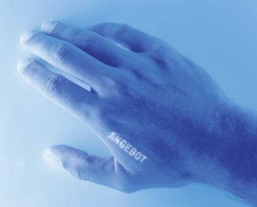 UV-Stempelfarbe Blau 50ml
