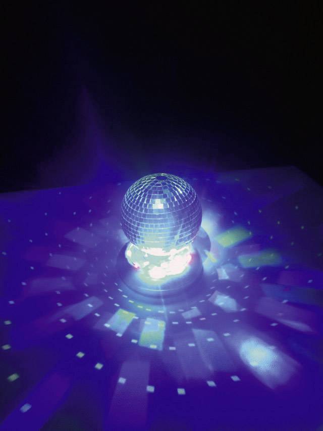 Discokugel mit beleuchtung