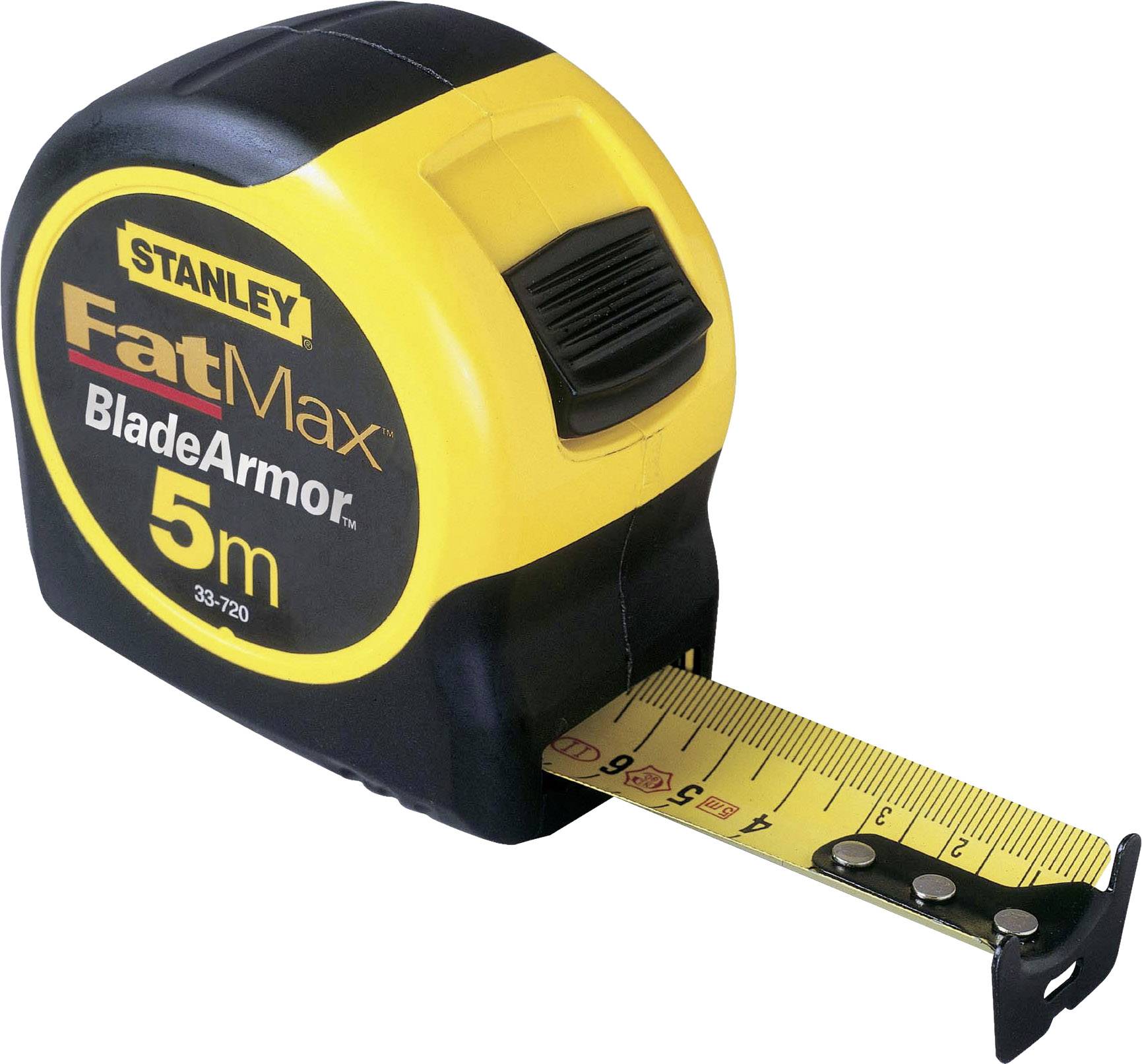 Taschenrollbandmaß FatMax L.5m B.32mm mm/cm EG II Ku.Festst.SB STANLEY