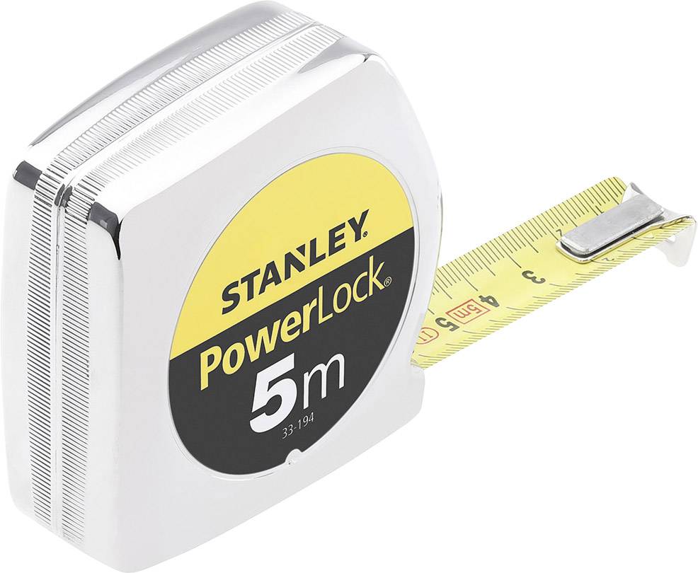 Taschenrollbandmaß PowerLock® L.8m B.25mm mm/cm EG II Ku.Automatic SB