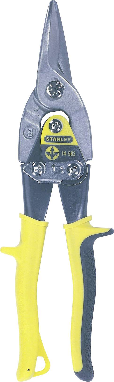 Blechschere MAXSTEEL® L.250mm ger.Blech max.1,2mm VA max.0,7mm STANLEY