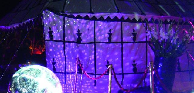 Eurolite 50102050 Disco-Halbkugel mit Motor 30cm