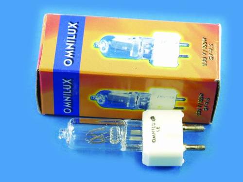 Omnilux Studiolampe Halogen Lichteffekt Leuchtmittel 230V GY9.5 100W Weiß