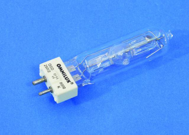Omnilux OSD 250 Entladungs Lichteffekt Leuchtmittel 94 V GY9.5 250 W Weiß
