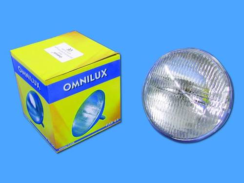 Omnilux Par-64 Lampe (Tungsten) Halogen Lichteffekt Leuchtmittel 230V GX16d 500W Weiß dimmbar