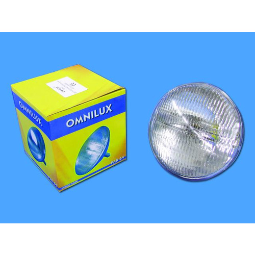 Omnilux Par-64 Lampe (Tungsten) Halogen Lichteffekt Leuchtmittel 230V GX16d 500W Weiß dimmbar