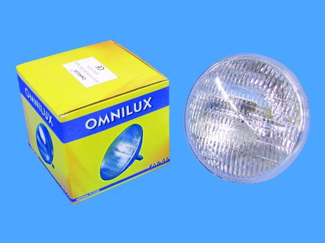 Omnilux WFL Halogen Lichteffekt Leuchtmittel 230 V GX16d 300 W Weiß dimmbar