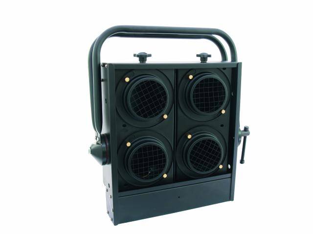 Eurolite Audience Blinder 4 x PAR-36 schwarz Halogen-Blinder